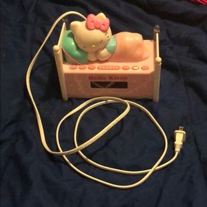 Hello Kitty alarm clock/ nightlight